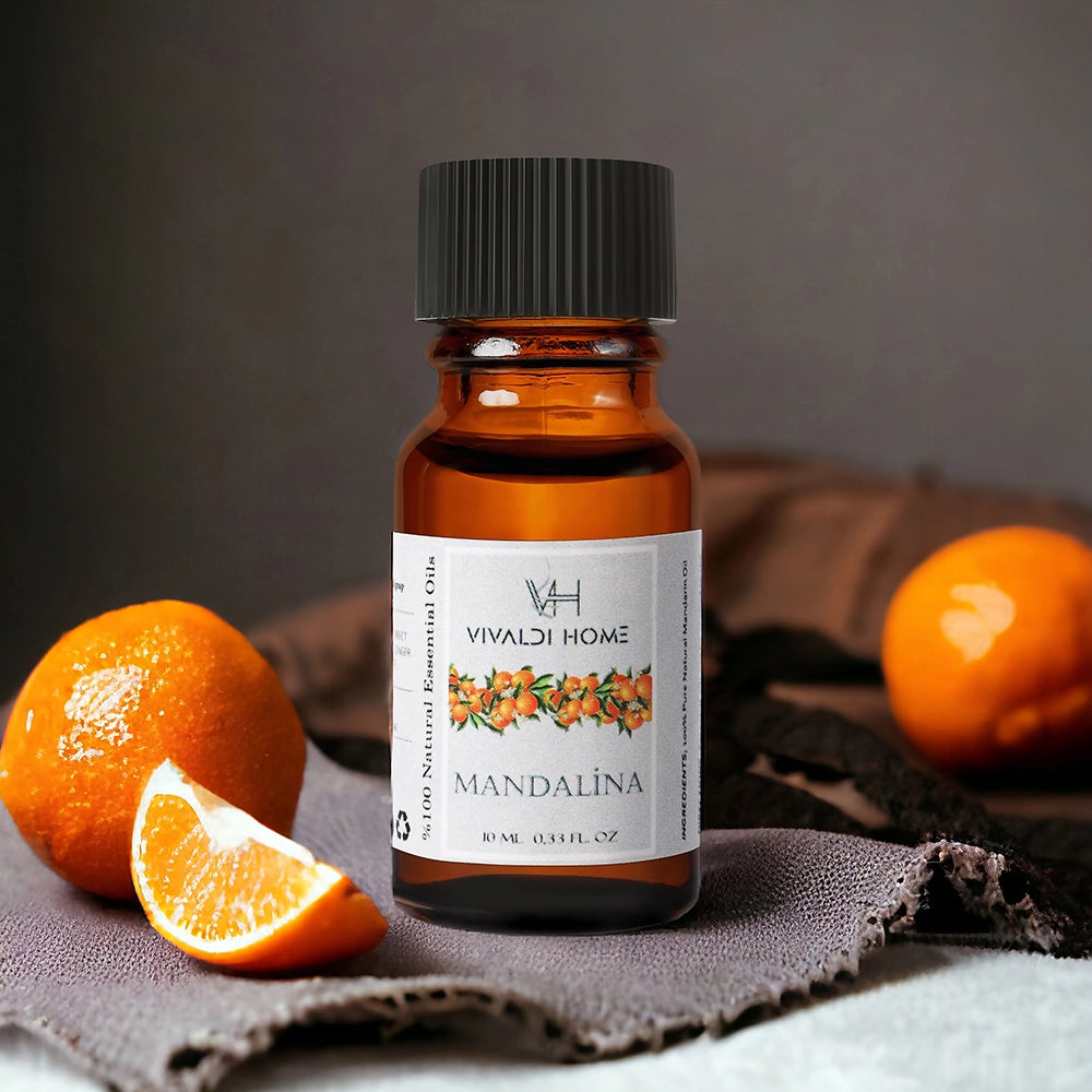 Mandalina Aromaterapi Esansiyel Buhurdanlık Yağı 10 ml